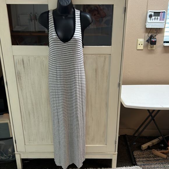 ATM Anthony Thomas Melillo Striped Jersey Tank Dress - Picture 2 of 5
